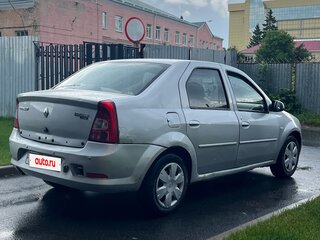 2012 Renault Logan I Рестайлинг, серый, 190000 рублей, вид 4