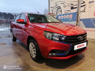 2021 Lada (ВАЗ) Vesta I, красный, 1000000 рублей, вид 4
