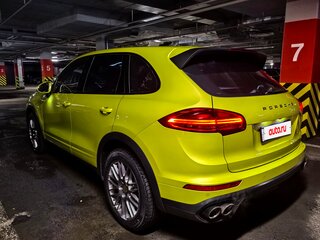 2015 Porsche Cayenne S Diesel II Рестайлинг (958), зелёный, 3950000 рублей, вид 2