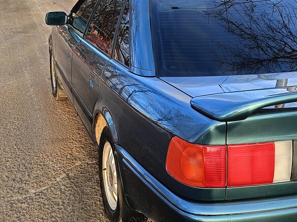 1990 Audi 100 IV (C4), синий, 700000 рублей - вид 10