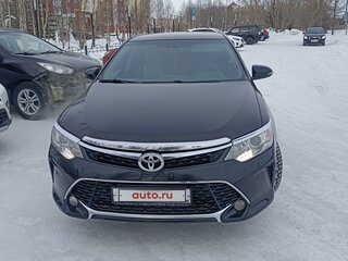 2013 Toyota Camry VII (XV50), чёрный, 1600000 рублей, вид 2