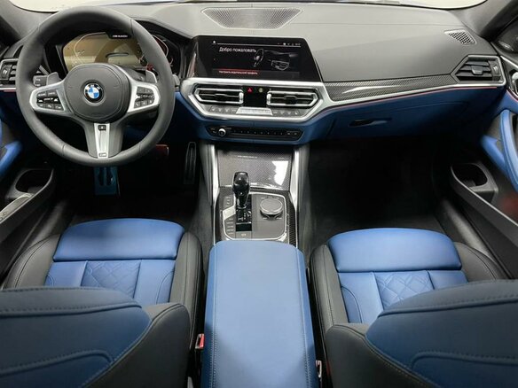 2022 BMW 4 серии 420i xDrive G22, G23, G26, чёрный - вид 5