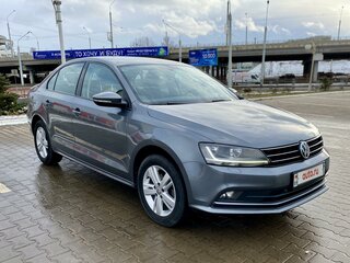 2017 Volkswagen Jetta VI Рестайлинг, серый, 1205000 рублей, вид 2