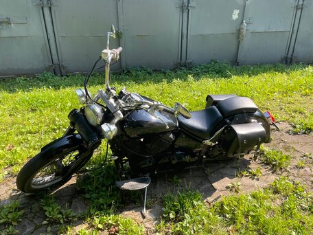 1996 Yamaha XVS400 Drag Star, чёрный, 300000 рублей, вид 2