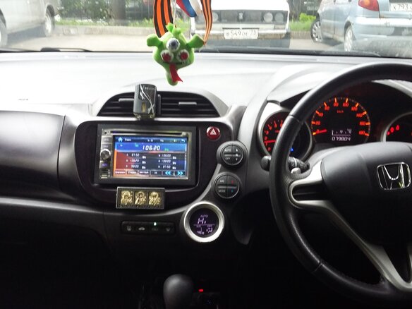 2009 Honda Fit II, фиолетовый - вид 1