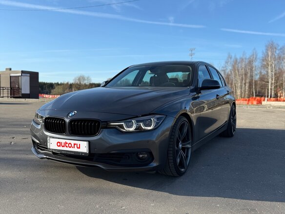 2016 BMW 3 серии 318i VI (F3x) Рестайлинг, серый, 1899999 рублей