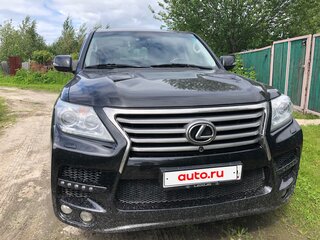 2013 Lexus LX 570 III Рестайлинг, чёрный, 4900000 рублей, вид 1