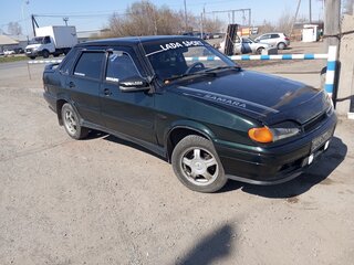 2008 Lada (ВАЗ) 2115, зелёный, 200000 рублей, вид 3