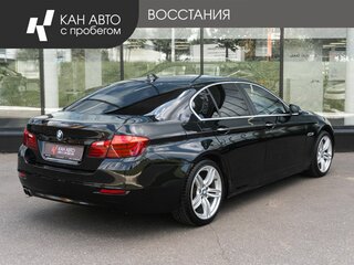 2014 BMW 5 серии Long 520Li VI (F10/F11/F07) Рестайлинг, чёрный, 1750920 рублей, вид 3