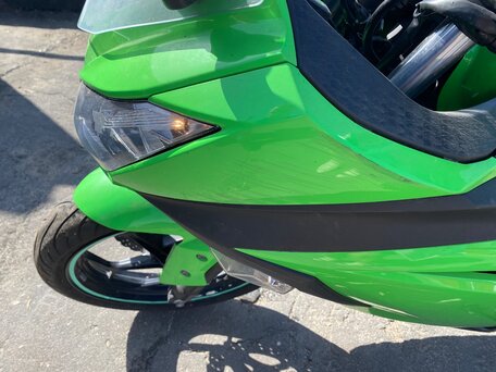 2013 Kawasaki Ninja 300, зелёный, 430000 рублей, вид 4
