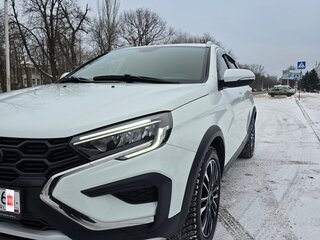 2023 Lada (ВАЗ) Vesta SW Cross I Рестайлинг (NG), белый, 1700000 рублей, вид 3