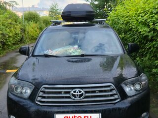 2010 Toyota Highlander II (XU40), чёрный, 1370000 рублей, вид 2