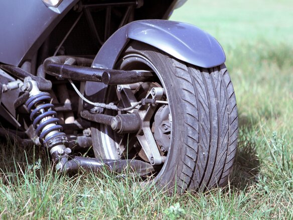 2008 Kawasaki GTR 1400 (Concours 14), серый - вид 3