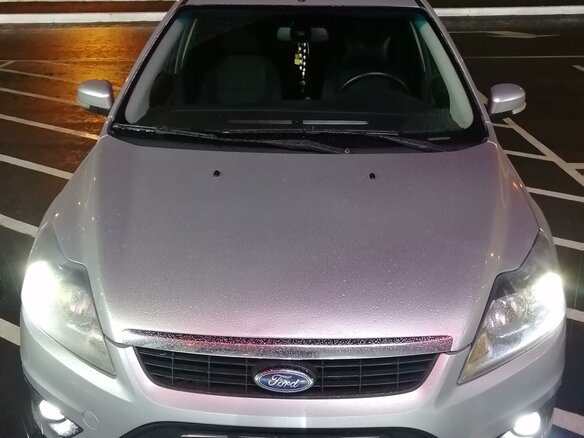 2008 Ford Focus II Рестайлинг, серебристый, 545000 рублей - вид 2