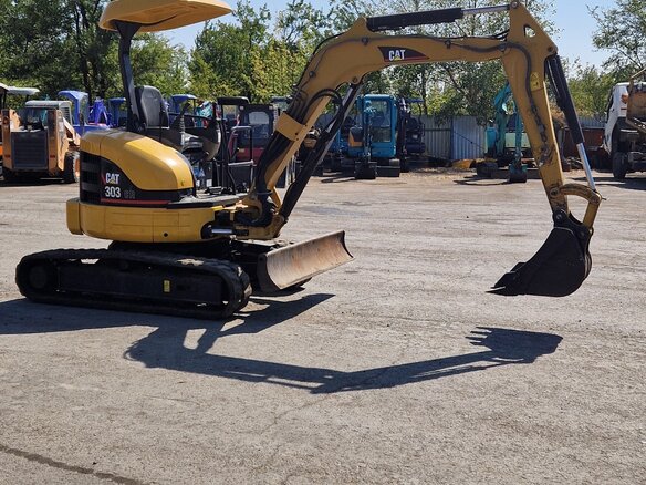 2010 Caterpillar 303SR, жёлтый, 1780000 рублей - вид 7