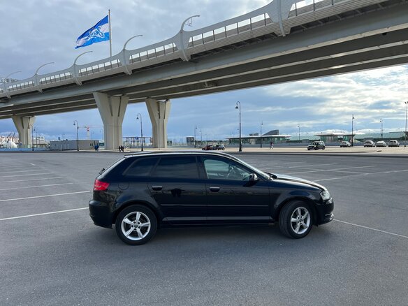 2012 Audi A3 II (8P) Рестайлинг 2, чёрный, 780000 рублей - вид 3