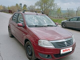 2011 Renault Logan I Рестайлинг, красный, 640000 рублей, вид 2
