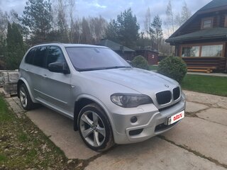 2008 BMW X5 35d II (E70), серебристый, 1370000 рублей, вид 4