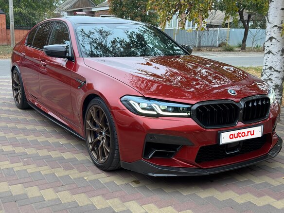 2020 BMW M5 Competition VI (F90) Рестайлинг, красный, 11200000 рублей - вид 2