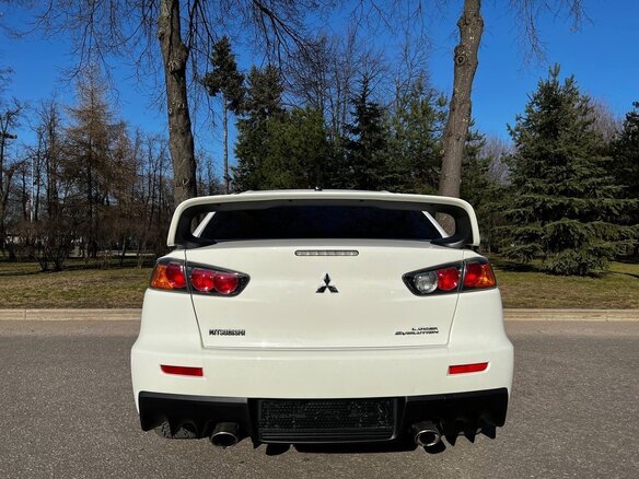 2014 Mitsubishi Lancer Evolution X, белый - вид 6