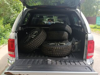 2013 Volkswagen Amarok Double Cab full-time I, серебристый, 2200000 рублей, вид 4