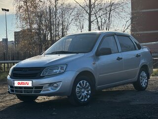 2012 Lada (ВАЗ) Granta I, серебристый, 280000 рублей, вид 1