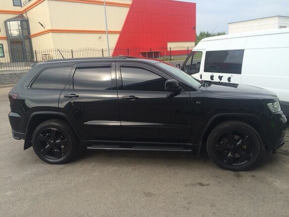 2012 Jeep Grand Cherokee IV (WK2), чёрный - вид 4