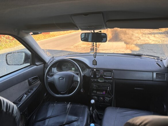 2007 Lada (ВАЗ) Priora I, серый, 200000 рублей - вид 4