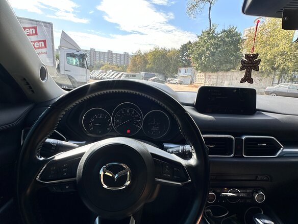 2017 Mazda CX-5 II, синий, 2000000 рублей - вид 9