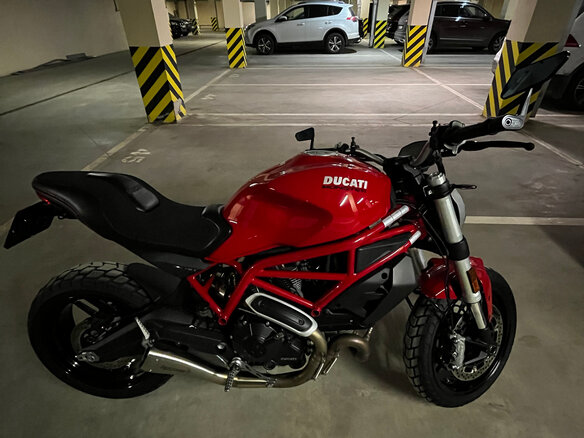 2017 Ducati Monster 797, красный, 710000 рублей