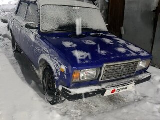 2006 Lada (ВАЗ) 2107, синий, 95000 рублей, вид 5
