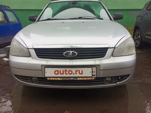 2010 Lada (ВАЗ) Priora I, серебристый, 450000 рублей - вид 1