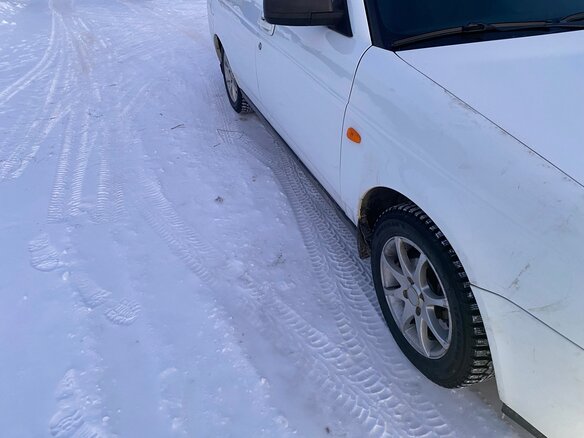 2014 Lada (ВАЗ) Priora I Рестайлинг, белый, 770000 рублей - вид 5