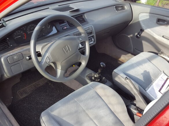 1994 Honda Civic V, красный - вид 4