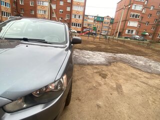 2008 Mitsubishi Lancer X, серый, 820000 рублей, вид 4