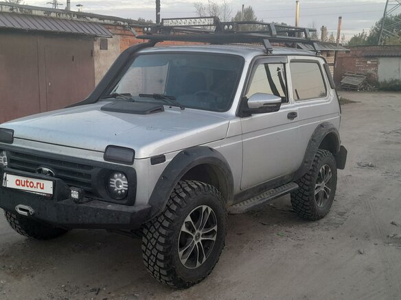 2016 Lada (ВАЗ) 2121 (4x4) I Рестайлинг, серебристый - вид 8
