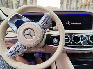 2019 Mercedes-Benz S-Класс 350 d Long VI (W222, C217) Рестайлинг, чёрный, 3900000 рублей, вид 5