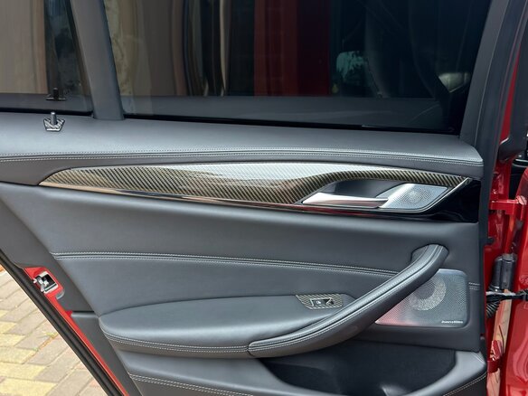 2020 BMW M5 Competition VI (F90) Рестайлинг, красный, 11200000 рублей - вид 12