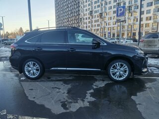 2013 Lexus RX 450h III Рестайлинг, чёрный, 2300000 рублей, вид 4