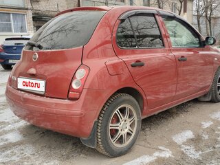 2007 Nissan Micra III (K12), красный, 450000 рублей, вид 3