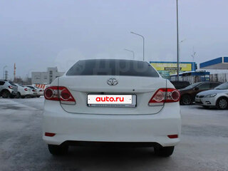 2012 Toyota Corolla X (E140, E150) Рестайлинг, белый, 1350000 рублей, вид 5