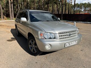 2002 Toyota Kluger I (XU20), серый, 1650000 рублей, вид 4
