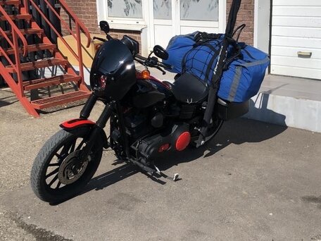 2005 Harley-Davidson Dyna Super Glide, чёрный, 600000 рублей, вид 2