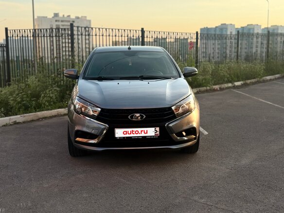 2017 Lada (ВАЗ) Vesta I, серый, 750000 рублей - вид 3