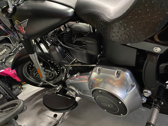 2012 Harley-Davidson Fat Boy, чёрный, 1790000 рублей - вид 9