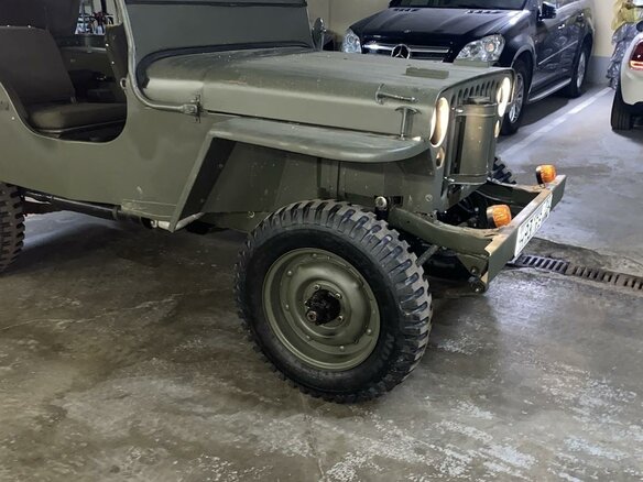 1942 Willys MB, зелёный - вид 4