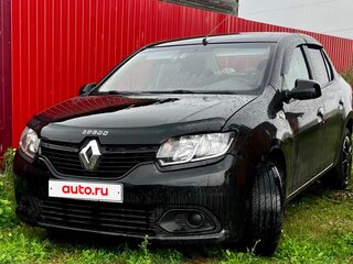 2015 Renault Logan II, чёрный, 380000 рублей, вид 1