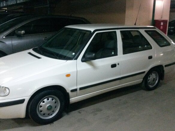 1998 Skoda Felicia I Рестайлинг, белый - вид 4