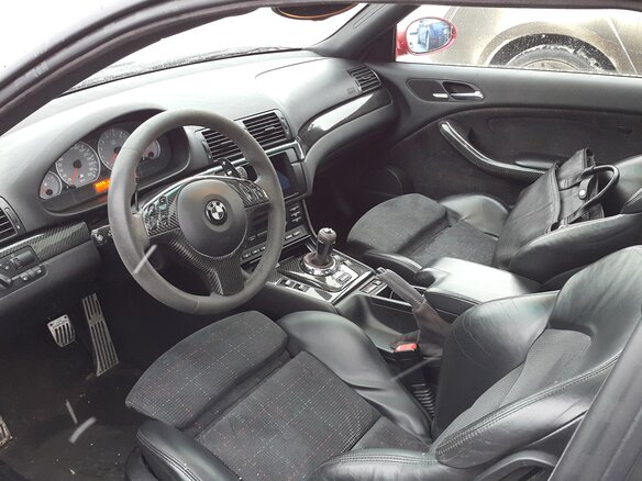 2002 BMW M3 III (E46), красный - вид 20