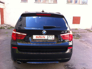 2013 BMW X3 20i xDrive II (F25), чёрный, 1500000 рублей, вид 4